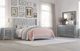 New Classic® Home Furnishings Huxley 4-Piece Gray King Panel Bedroom Set-1