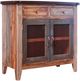 International Furniture Direct Antique Multi-Colored Server-0