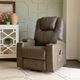 Powell® Phoenix Mushroom Power Lift Recliner-2