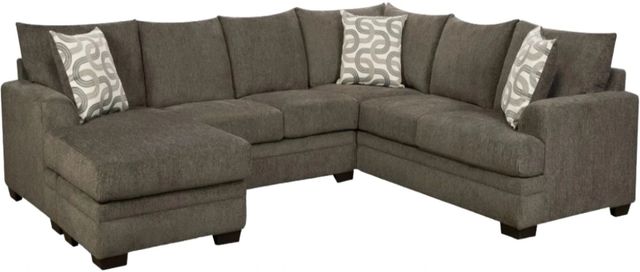 Behold™ Home Bailey 2-Piece Charcoal U-Shaped Sectional-0