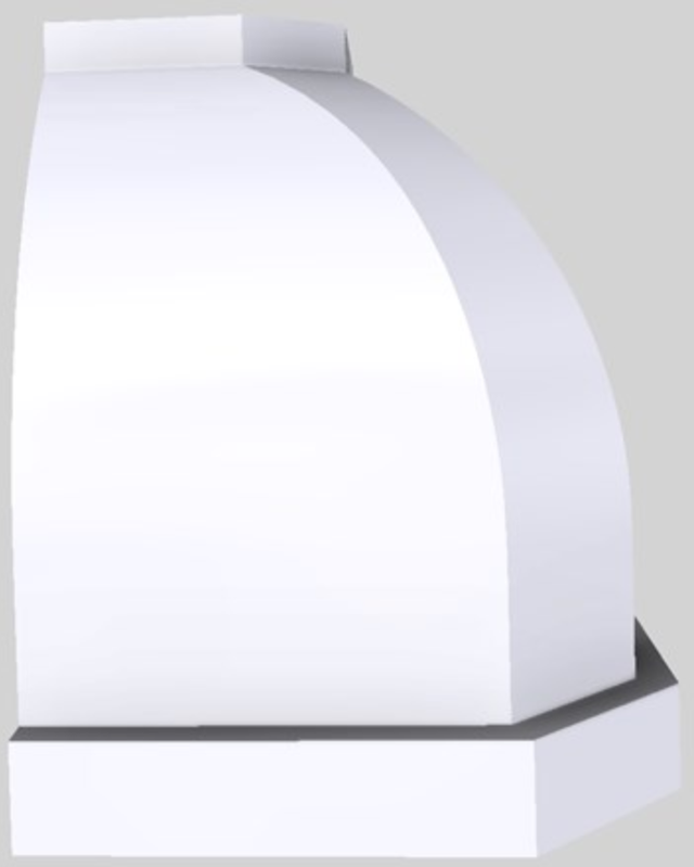 Vent-A-Hood® Designer Series 42" White Wall Mounted Range Hood-3