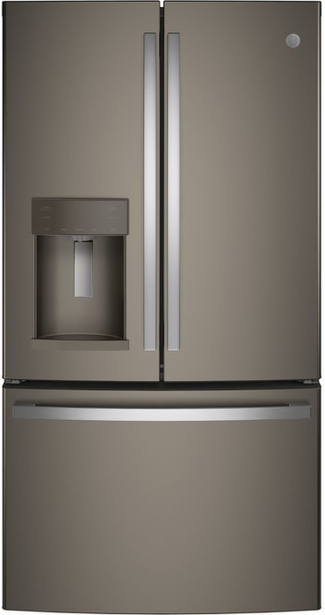 GE® 36" 27.7 Cu. Ft. Slate French Door Refrigerator-0