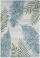 KAS Rugs Stella Ivory/Green Fauna 5'x8' Area Rug-0