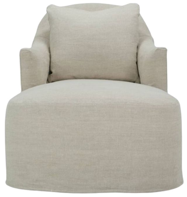 Rowe® Customizable Noel Slipcovered Chaise Chair-2