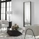 Uttermost® Kahn Matte Black Rectangular Mirror-1