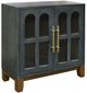 Stylecraft Americana Blue Accent Cabinet-0