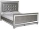 American Wholesale Furniture Valentino 5-Piece Silver Queen Bedroom Set-1