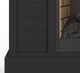 Legends Home Washington Black/Whiskey Fireplace Mantel-5