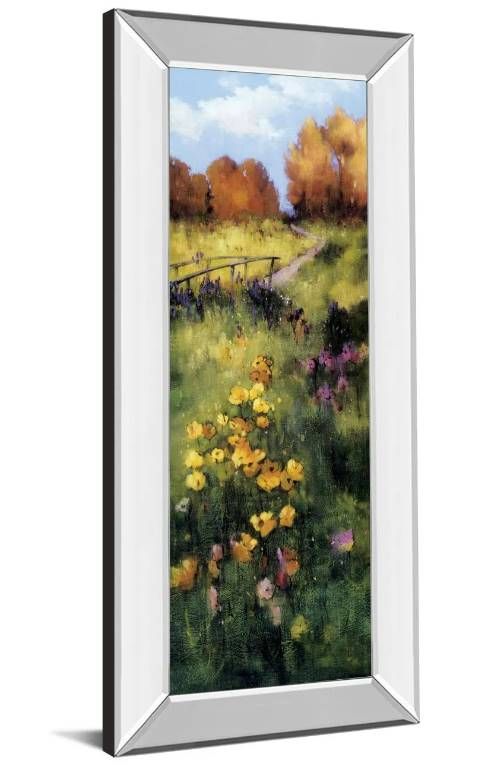 Classy Art The Bridge by Andrew Birlington Mirror Framed Wall Art-1