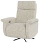 Elran Customizable M0032 Power Fabric Recliner-1