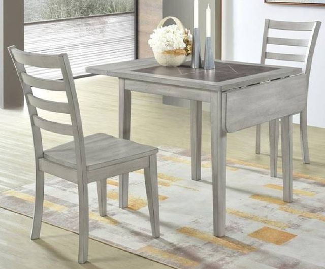 Urban Styles Furniture Arlington 3-Piece Smoke Gray Dining Set-0