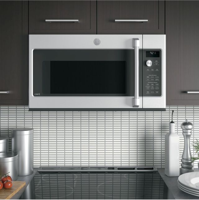 Café™ 2.1 Cu. Ft. Stainless Steel Over the Range Microwave Oven-3