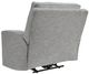 Signature Design by Ashley® Biscoe Pewter Power Recliner with Adjustable Headrest-4