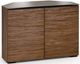 Salamander Designs® Denver 323 CR Corner Cabinet-Textured Medium Walnut-0