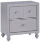 Homelegance® Wellsummer Gray Nightstand-0