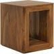 International Furniture Direct Balam Brown Chairside Table-0