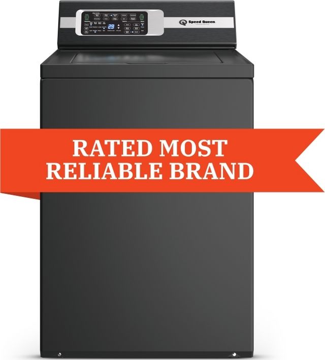 Speed Queen® Matte Black Laundry Pair-2