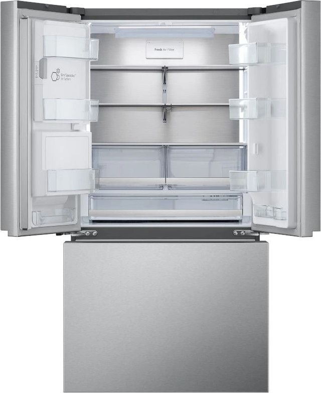 LG 36 in. 30.7 Cu. Ft. PrintProof™ Stainless Steel French Door Refrigerator -1