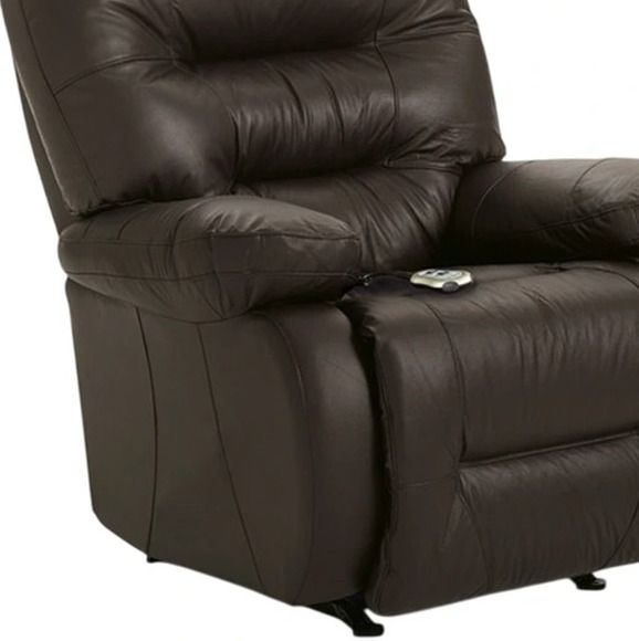 Best® Home Furnishings Customizable Maddox Leather Power Space Saver® Recliner-1