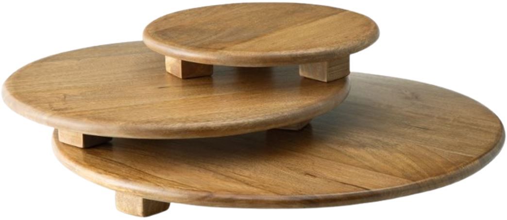Signature Design by Ashley® Kaidler 3-Piece Honey Brown Tray Set