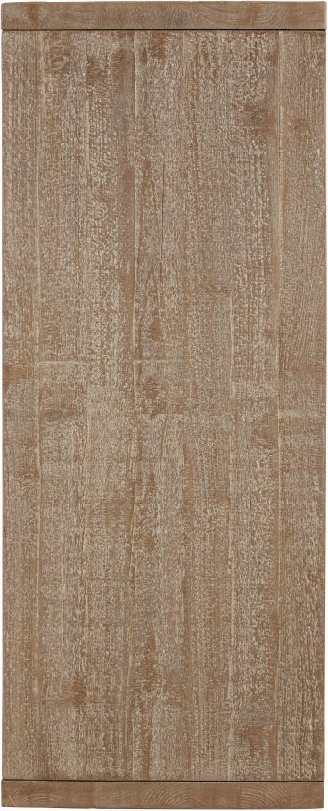 Signature Design by Ashley® Waltleigh Distressed Brown Over Ottoman Table-4
