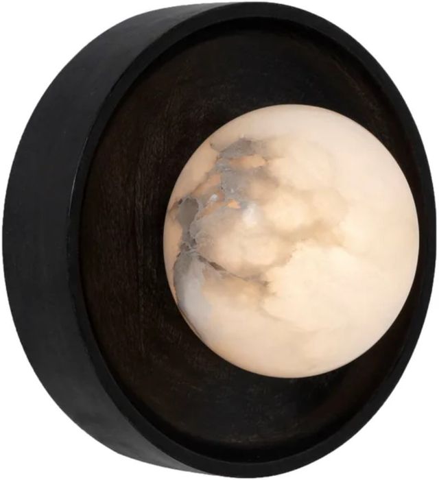 Renwil® Haloa Stained Dark Brown Wall Sconce-3