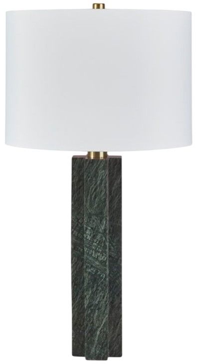 Signature Design by Ashley® Keegan Green/White Table Lamp-0