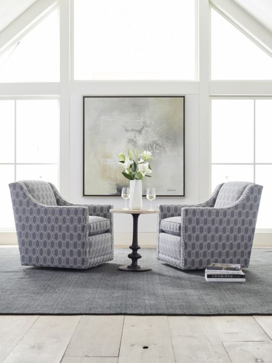 Lexington Home Customizable Barrier Swivel Chair-1