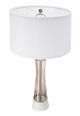A & B Home Bronze/White Table Lamp-1