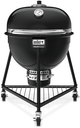 Weber® Summit® Kamado E6 Black 24" Portable Charcoal Grill-0