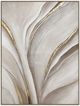 Classy Living Mindful Sculpted Whisper Metallic Abstract Wall Art-0