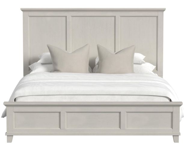 Elements International Canterbury Ivory Queen Panel Bed-3