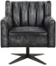 ACME Furniture Brancaster Vintage Black Leather Office Chair-2