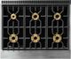 Viking® 7 Series 36" Pure White Pro Style Liquid Propane Gas Range-4
