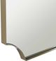Uttermost® Lennox Plated Brushed Brass Mirror-3