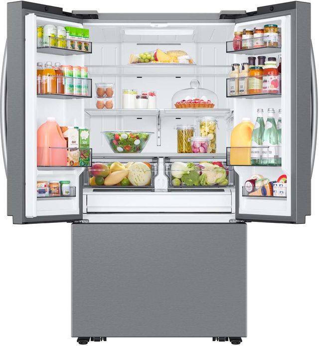 Samsung Bespoke AI 36" 31.5 Cu. Ft. Fingerprint Resistant Stainless Steel French Door Refrigerator with Auto Ice Maker-2