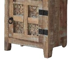 Jaipur Furniture Aravali Range Brown Side Table-1