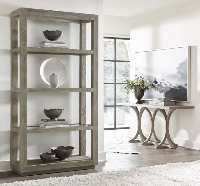 Bernhardt Albion Pewter Etagere-1