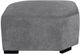 Porter International Designs Clayton Aluminum Gray Ottoman-2