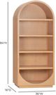 TOV Furniture Marlow Natural Bookcase-2