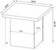 Coaster® Devar 2-Piece Latte Occasional Table Set-3