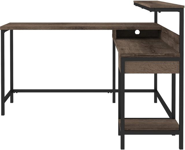 Signature Design by Ashley® Arlenbry Gray Storage L-Desk-1