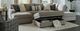 American Wholesale Furniture Brianna Pewter Storage Ottoman-1