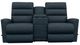 La-Z-Boy® Liam Navy Manual Wall Reclining Loveseat with Console-1