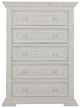 International Furniture Direct Terra Vintage White Chest-3