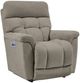 La-Z-Boy® Fulton Smoke Power Rocking Recliner with Headrest and Lumbar-0