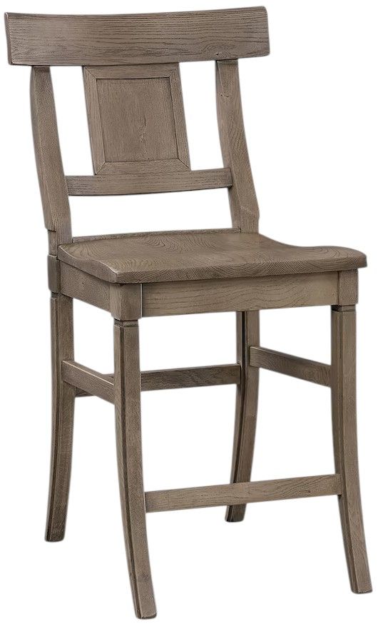Bassett® Furniture Customizable Benchmade Baxter Oak Counter Stool-0