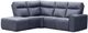 Elran Customizable Colton 5-Piece Manual Reclining Curved Sectional with Ottoman-0