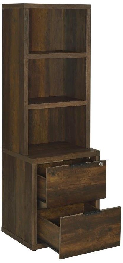 Coaster® Westpark 3-Piece Dark Pine Bookcase Set-2