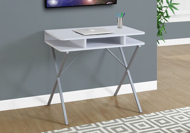 Monarch Specialties Inc. White 31" Computer Desk-2